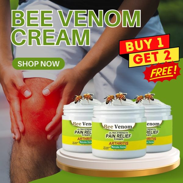 ORIGINAL™ BEE VENOM JOINT AND BONE THERAPY CREAM 😍 27500+ HAPPY CUSTOMERS