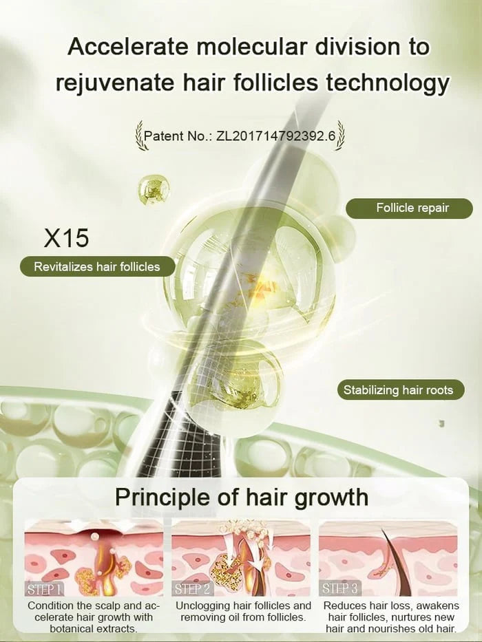 Ginger Plant Extract Anti-Hair Loss Hair Shampoo✨ BUY 1 GET 2 FREE