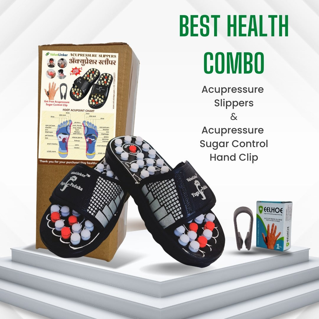 RelaxaStep Acupressure Slippers