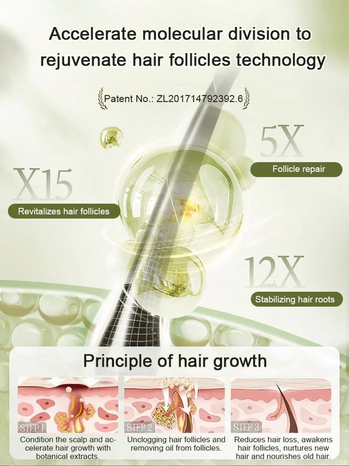 Ginger Plant Extract Anti-Hair Loss Hair Shampoo✨ BUY 1 GET 2 FREE