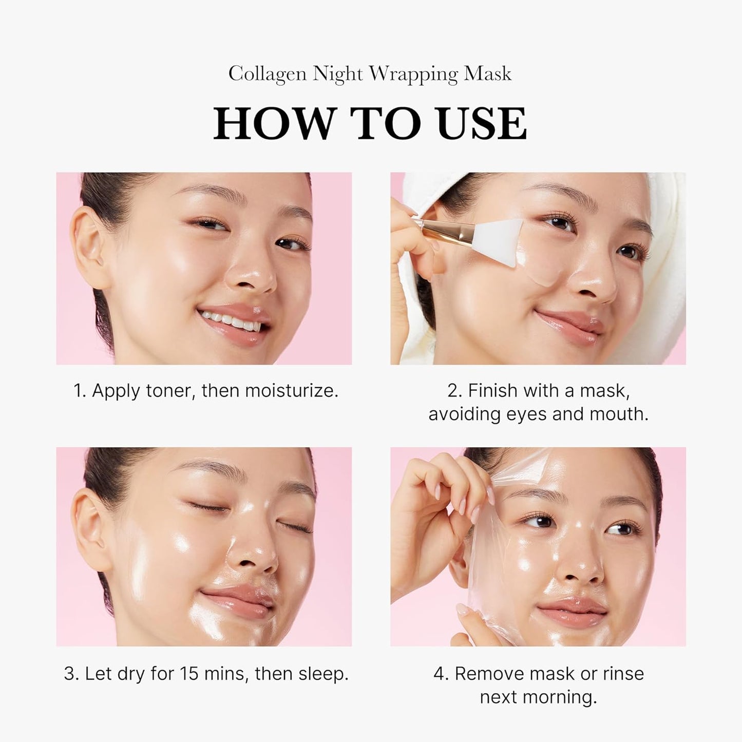 Collagen Night Wrapping Peel Off Mask - Buy 1 Get 1 Free ⏰