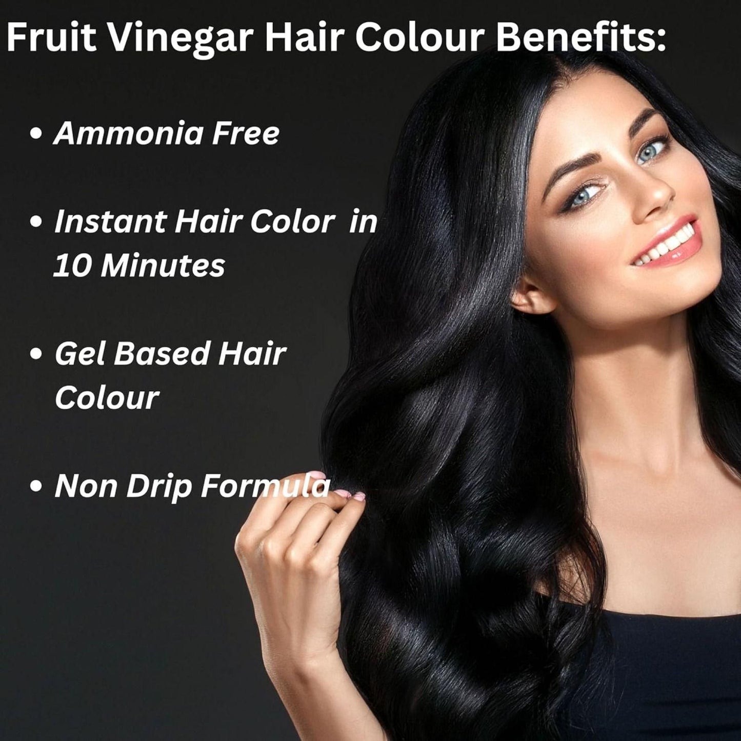 Fruit Vinegar Gel Based Hair Color - Buy 1 Get 1 Free ⏰