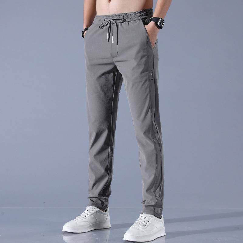 🔥Buy 1 Get 1 Free💥🤩 PREMIUM MEN'S HIGH STRETCH SKINNY LYCRA PANTS(Black & Gray) 🔥