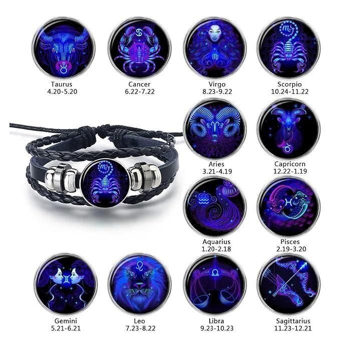 ⭐ Horoscope Signs Astrology Bracelet